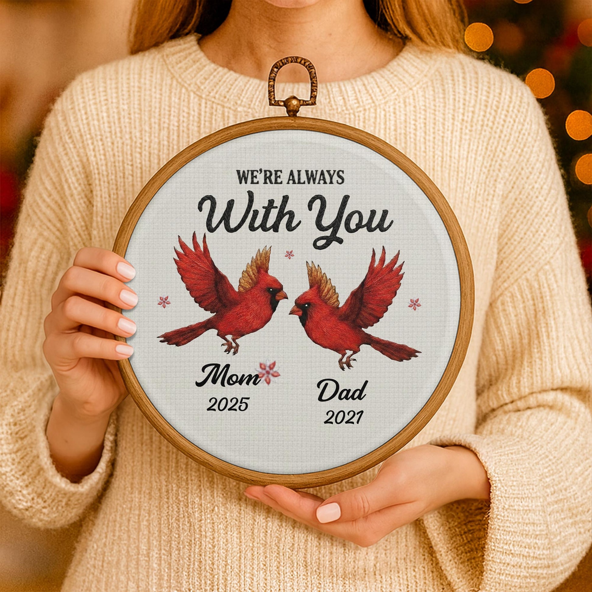 We're Always With You With Red Birds