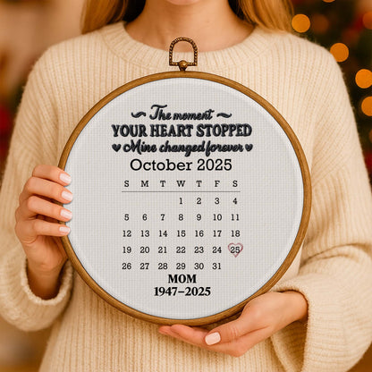 The Moment Your Heart Stopped, Calendar Design