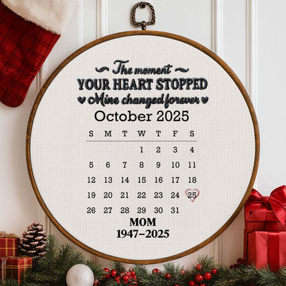 The Moment Your Heart Stopped, Calendar Design