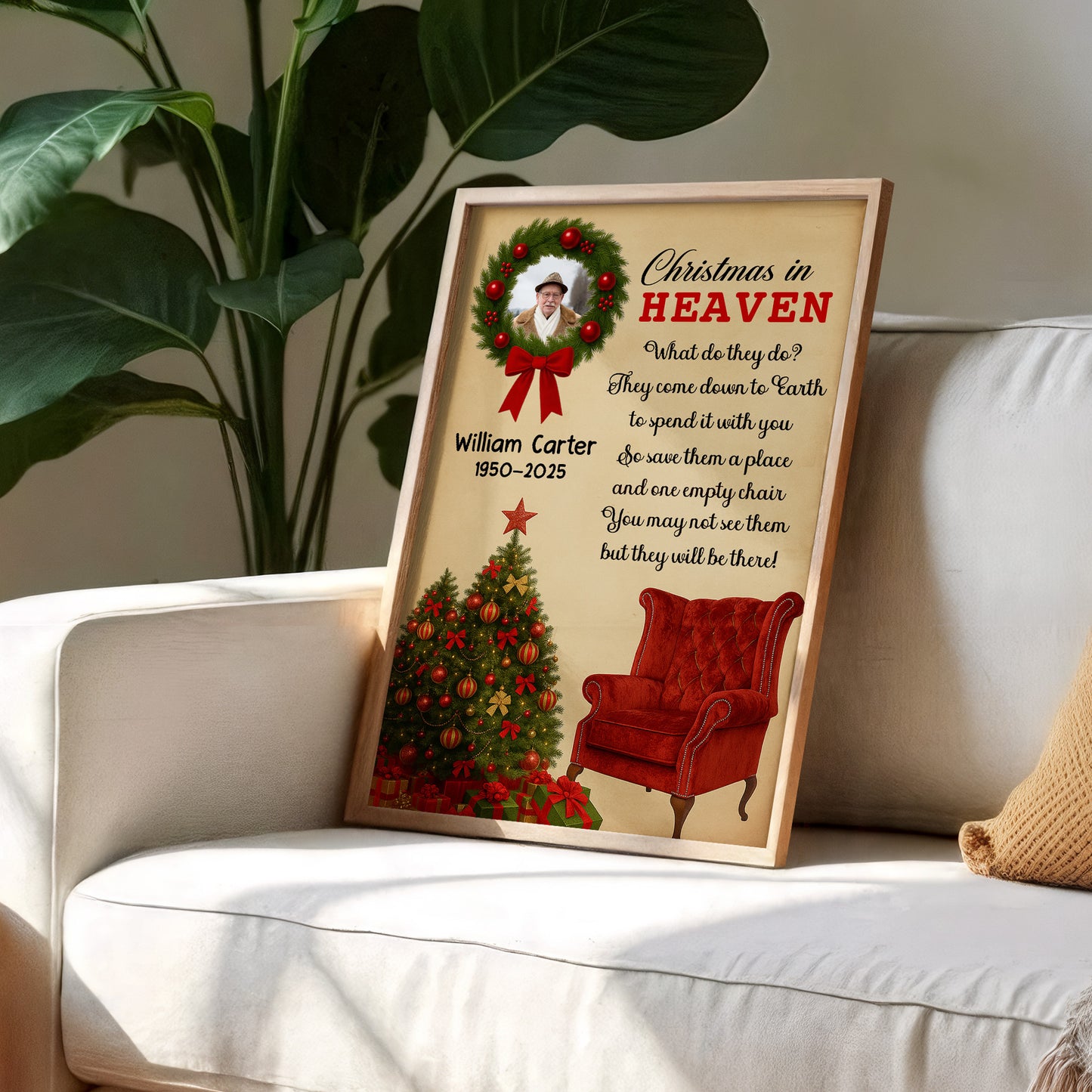 Christmas In Heaven, Save A Place And Empty Chair