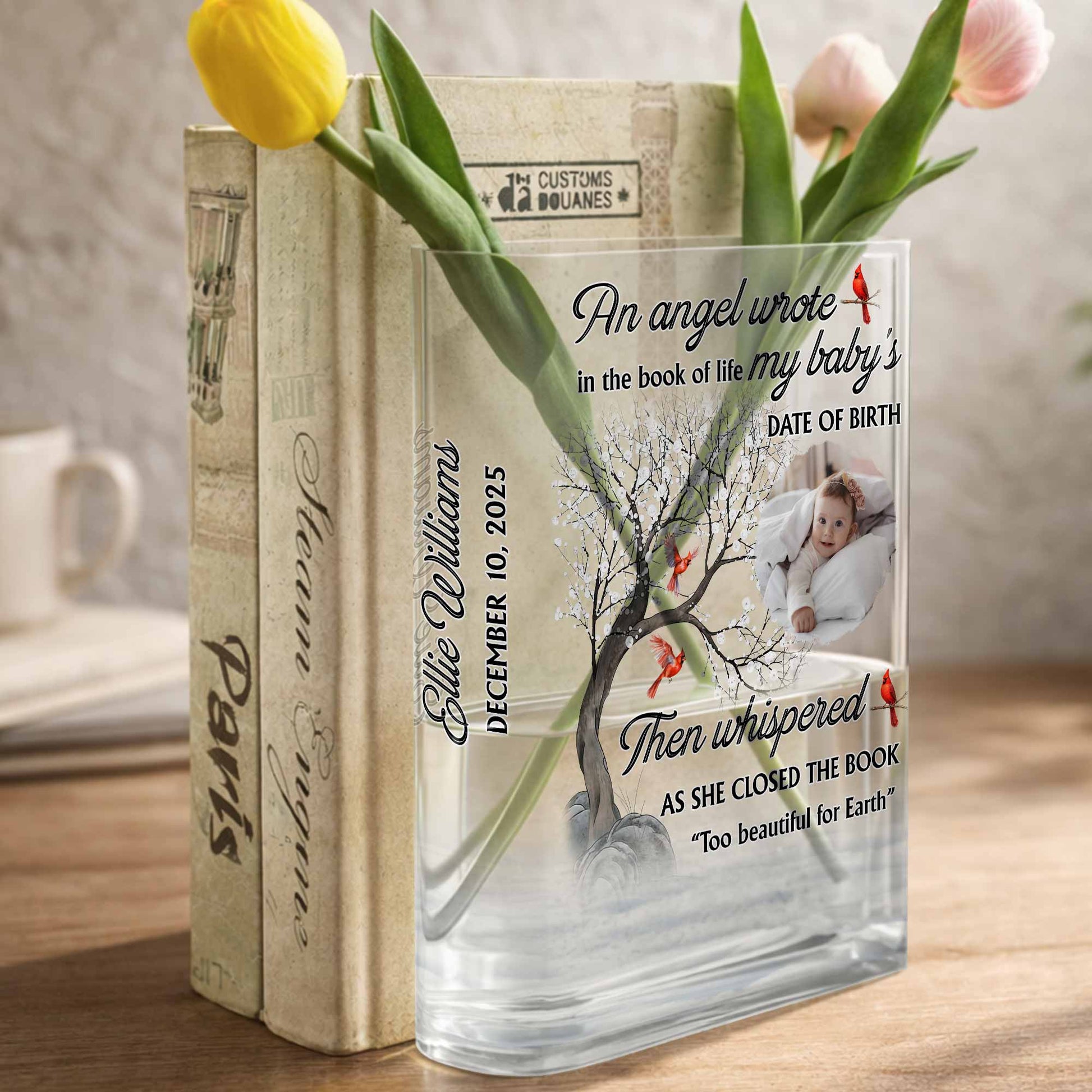 An Angel Wrote In The Book Of Life My Baby's Date Of Birth