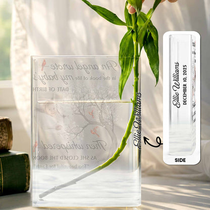 An Angel Wrote In The Book Of Life My Baby's Date Of Birth