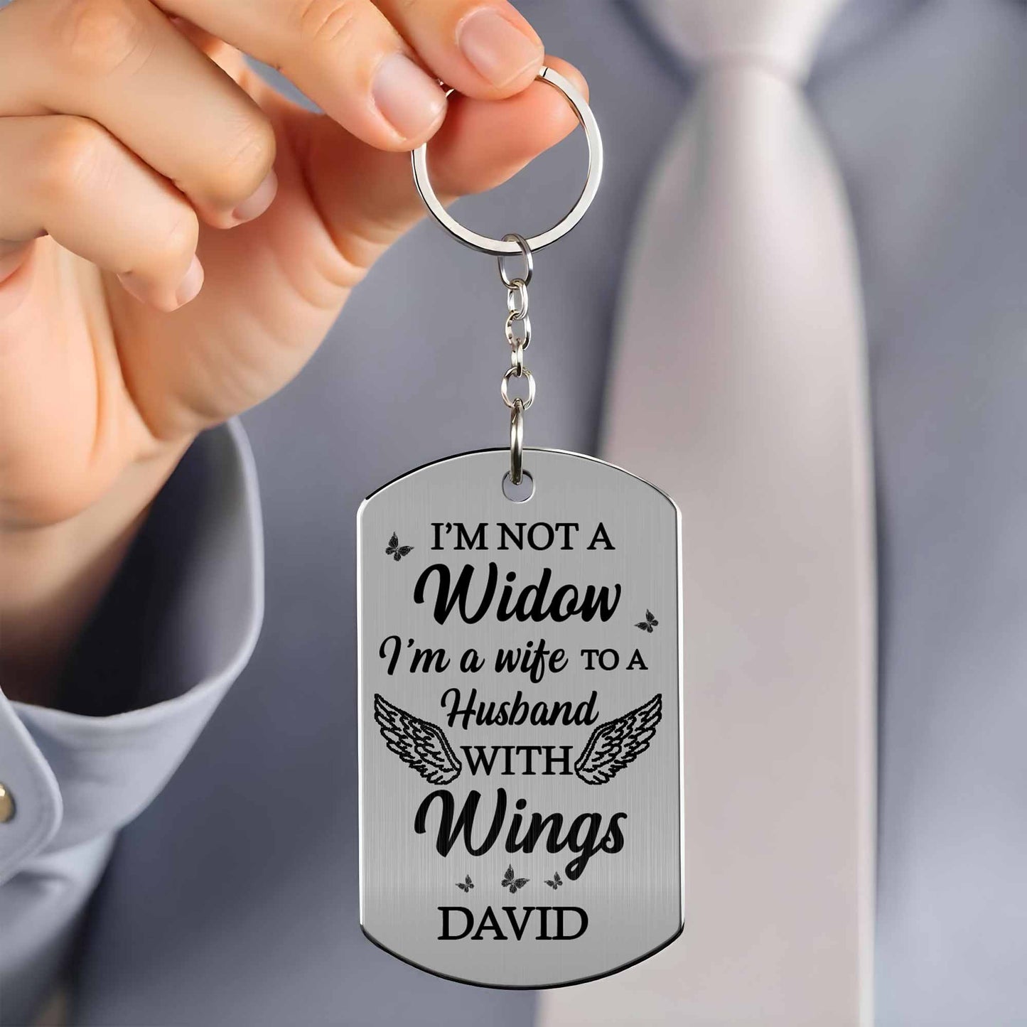 I'm Not A Widow, I'm A Wife To A Husband With Wings