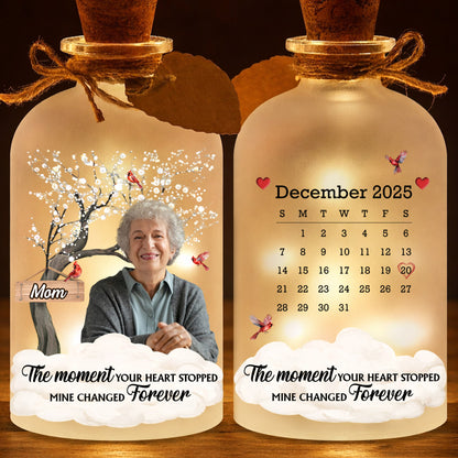 The Moment Your Heart Stopped Mine Changed Forever Cardinal Tree