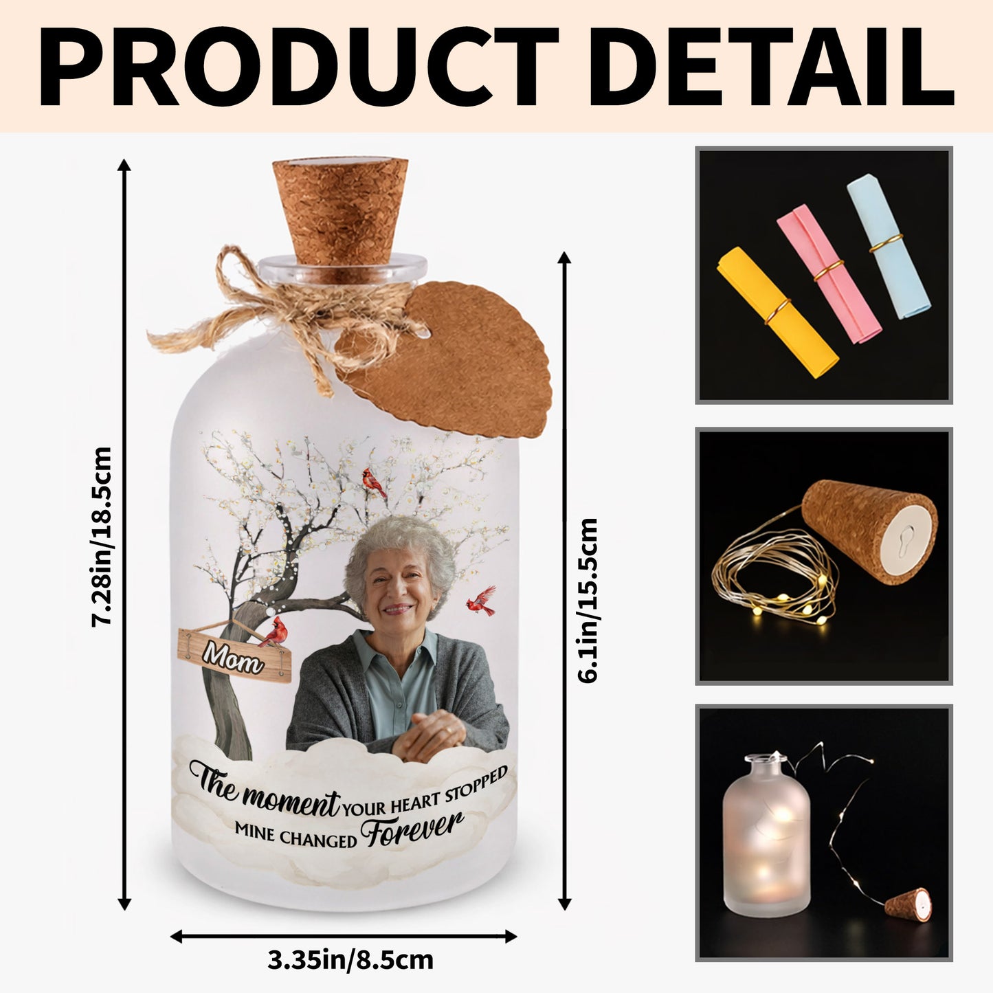 The Moment Your Heart Stopped Mine Changed Forever Cardinal Tree