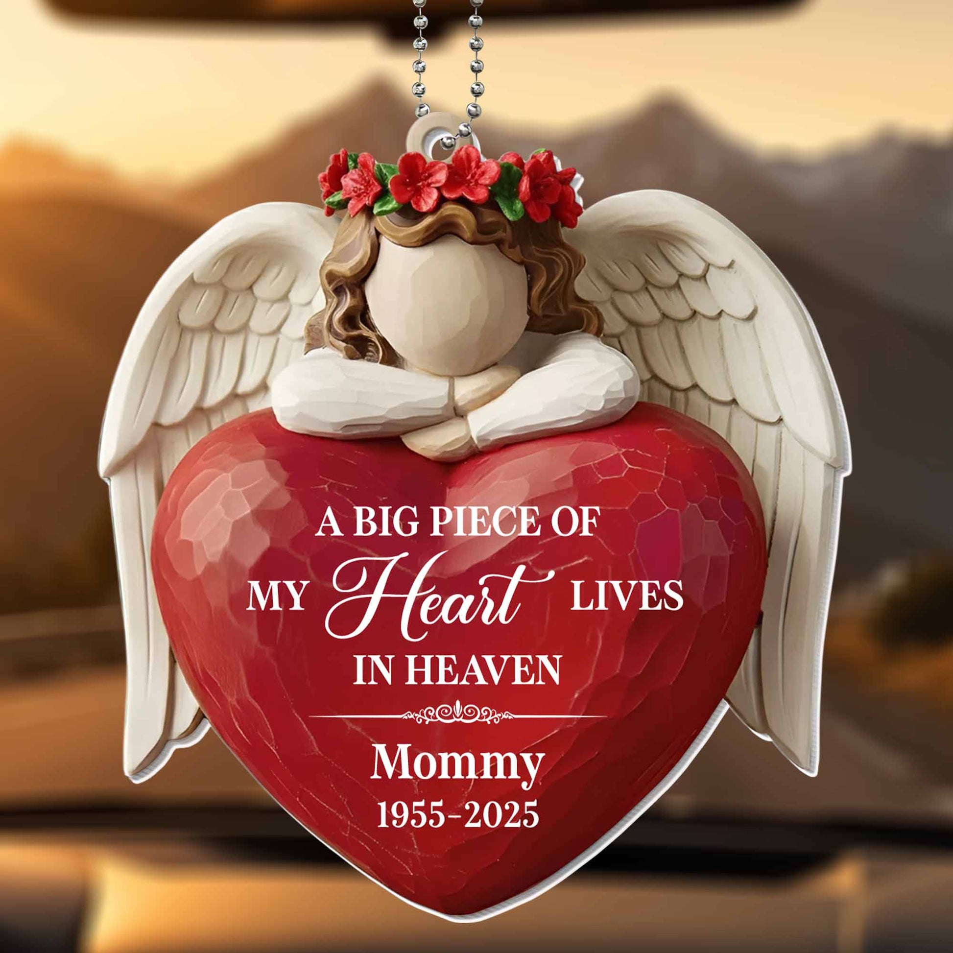 A Big Piece Of My Heart Lives In Heaven Angel Heart