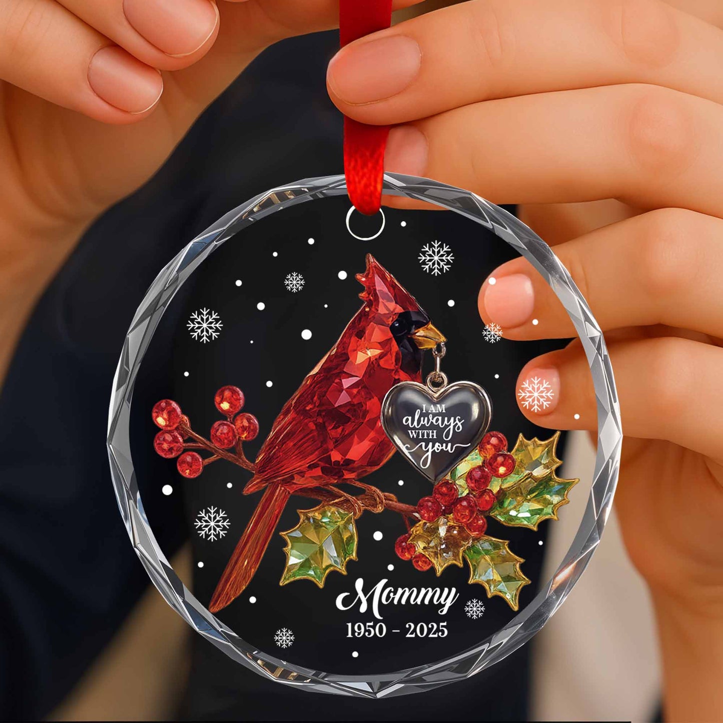 I Am Always With You, Cardinal Bird Ornament