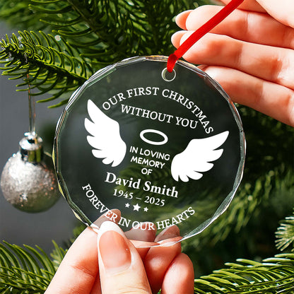 Our First Christmas Without You, Memorial Wings And Halo