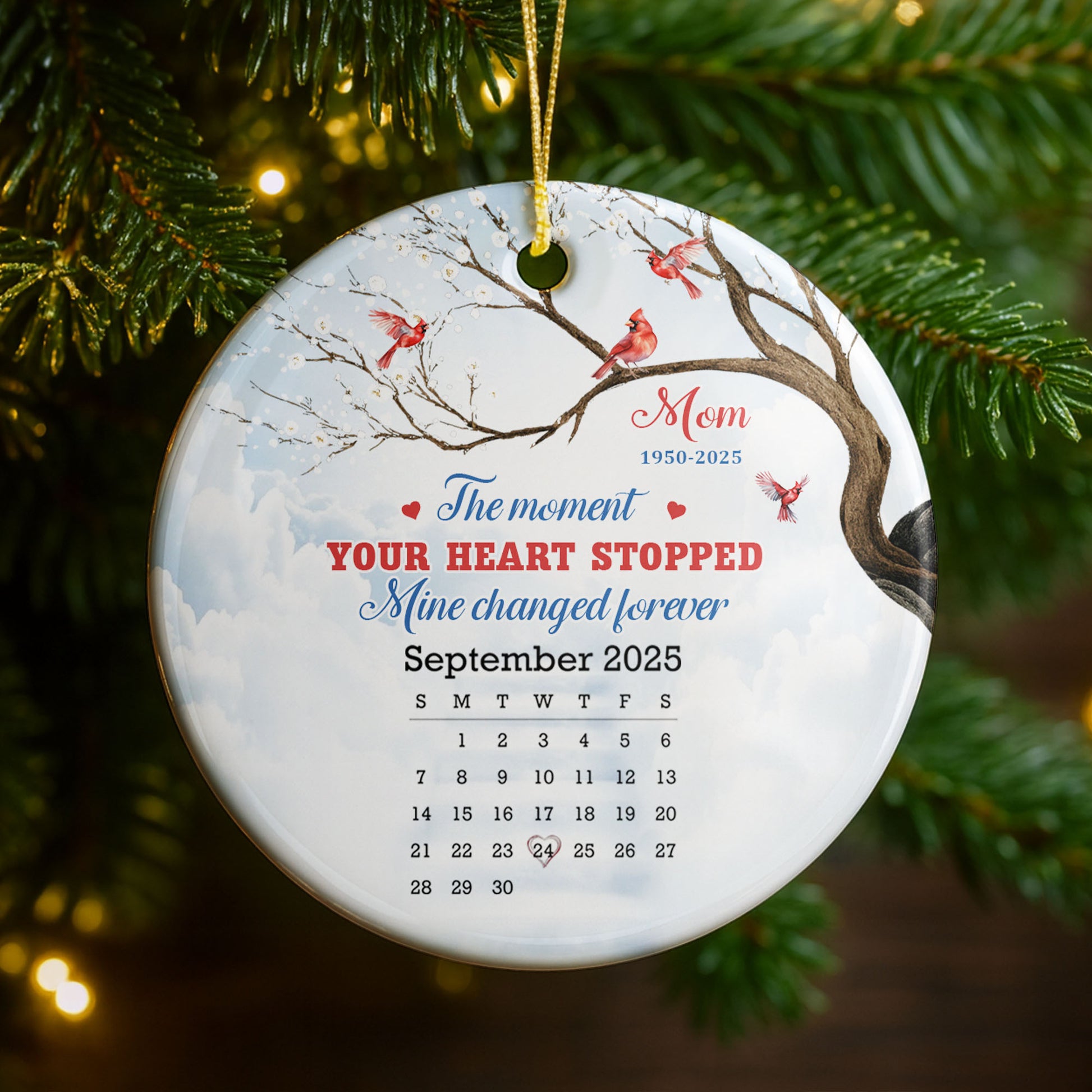 The Moment Your Heart Stopped, Cardinals On Branch