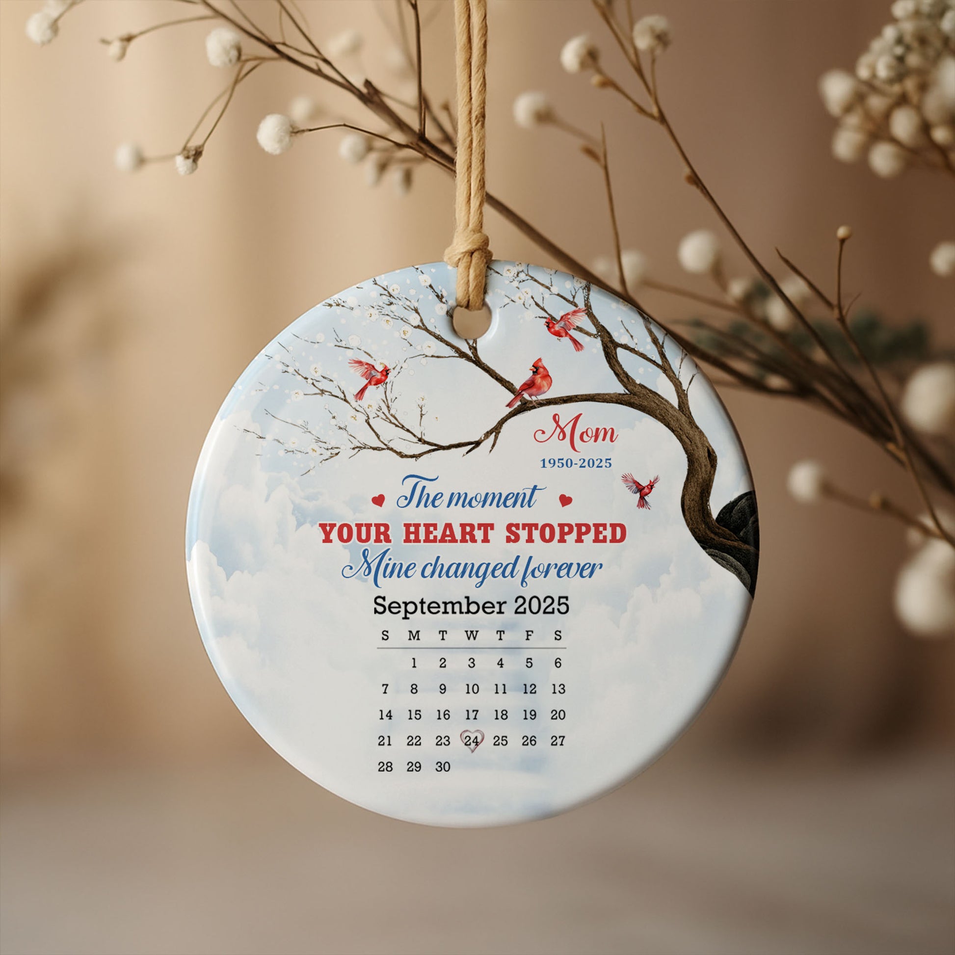 The Moment Your Heart Stopped, Cardinals On Branch