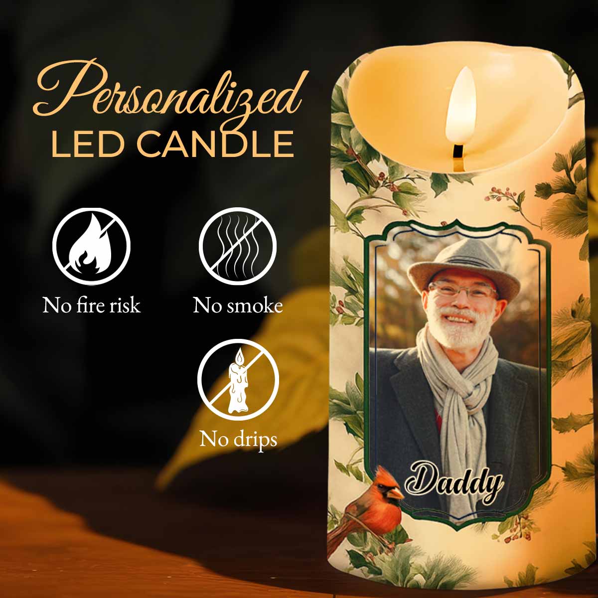 The Moment Your Heart Stopped, Bird And Leaves Design