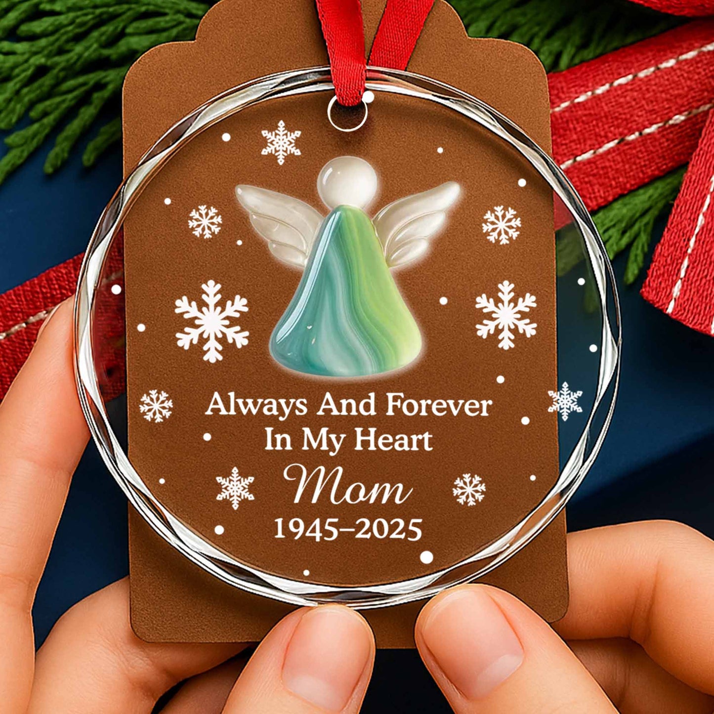 Always And Forever In My Heart Angel Ornament