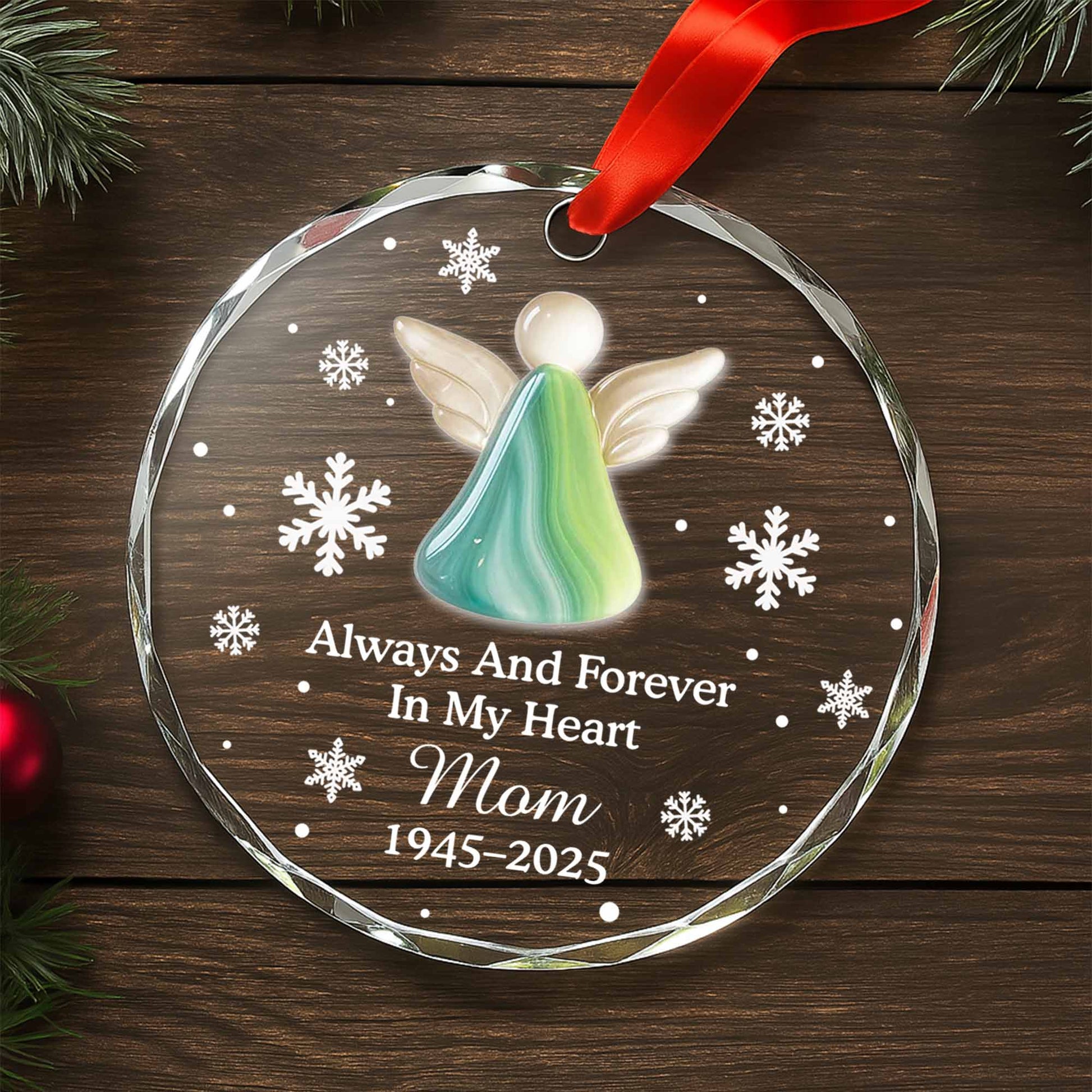 Always And Forever In My Heart Angel Ornament