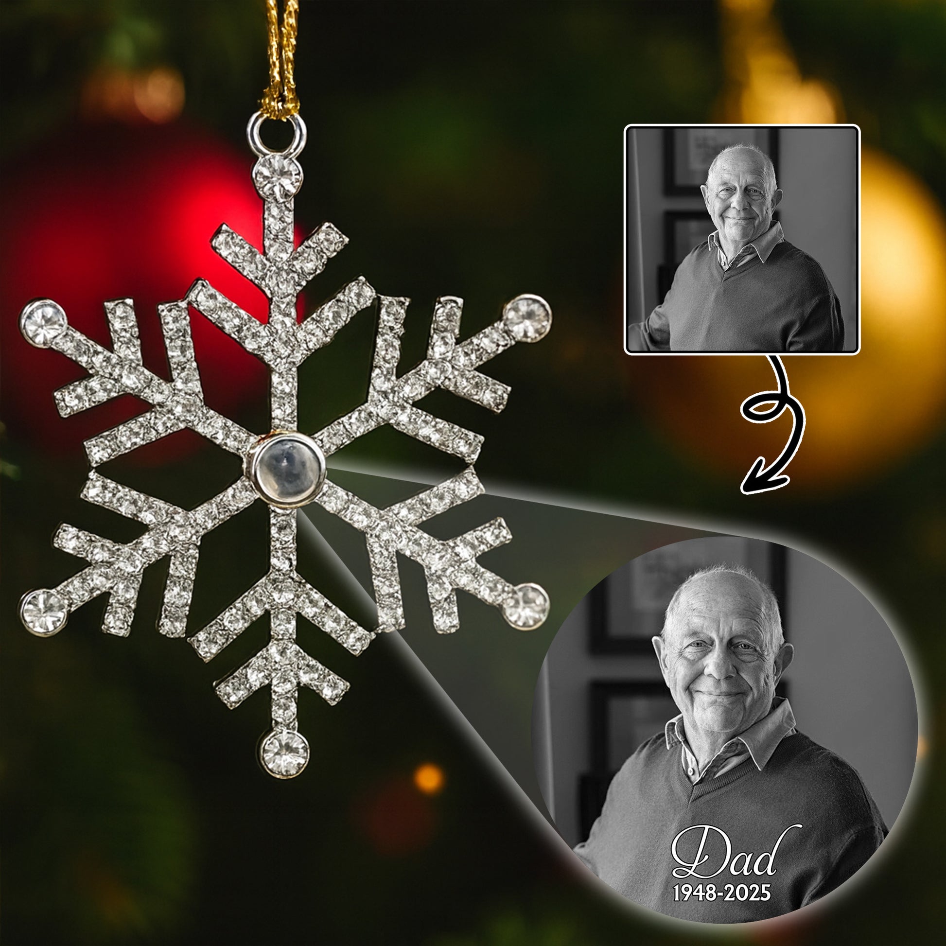 Celebrate Enduring Memories with a Snowflake Projection