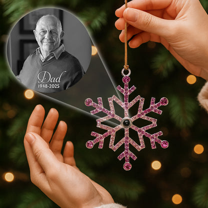 Celebrate Enduring Memories with a Snowflake Projection