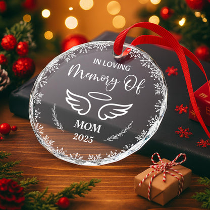 In Loving Memory Of With Wings And Floral Elements