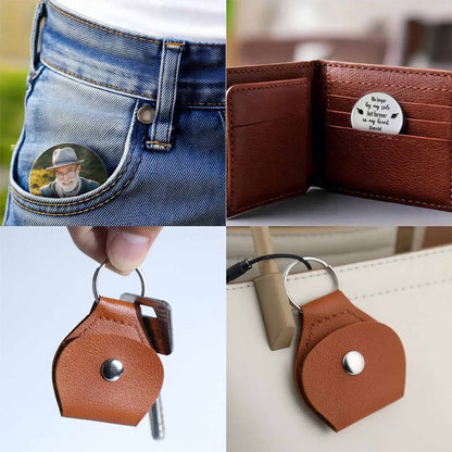 A Little Pocket Hug, Wings And Heart Design