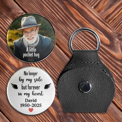 A Little Pocket Hug, Wings And Heart Design