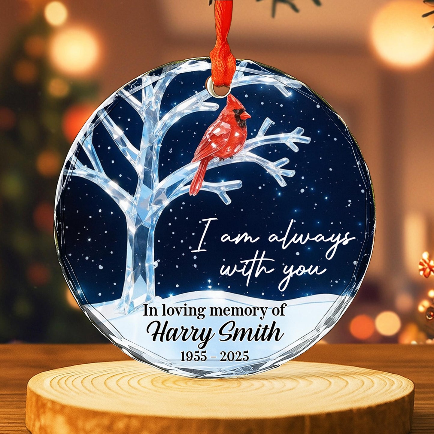 I Am Always With You, Cardinal And Trees