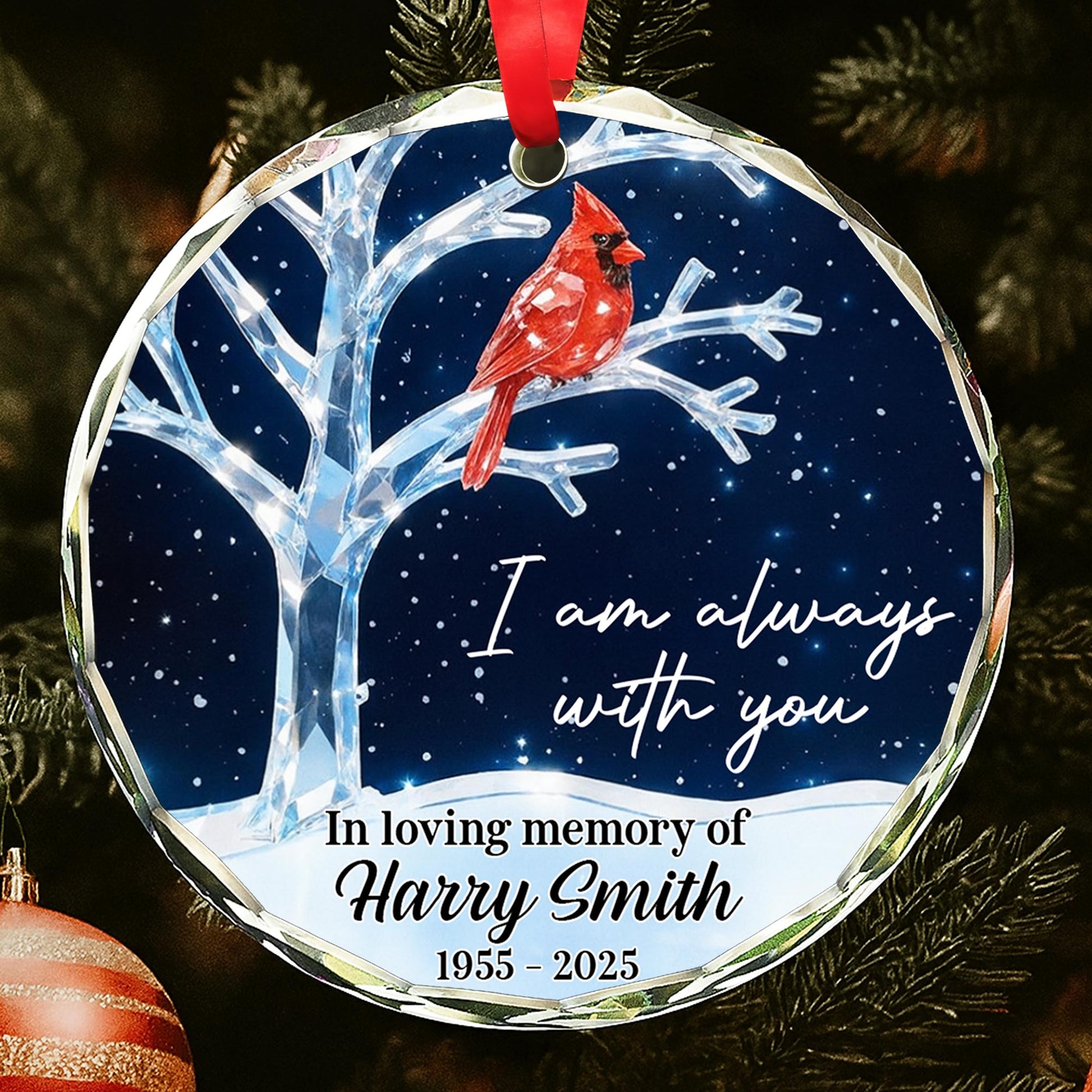 I Am Always With You, Cardinal And Trees