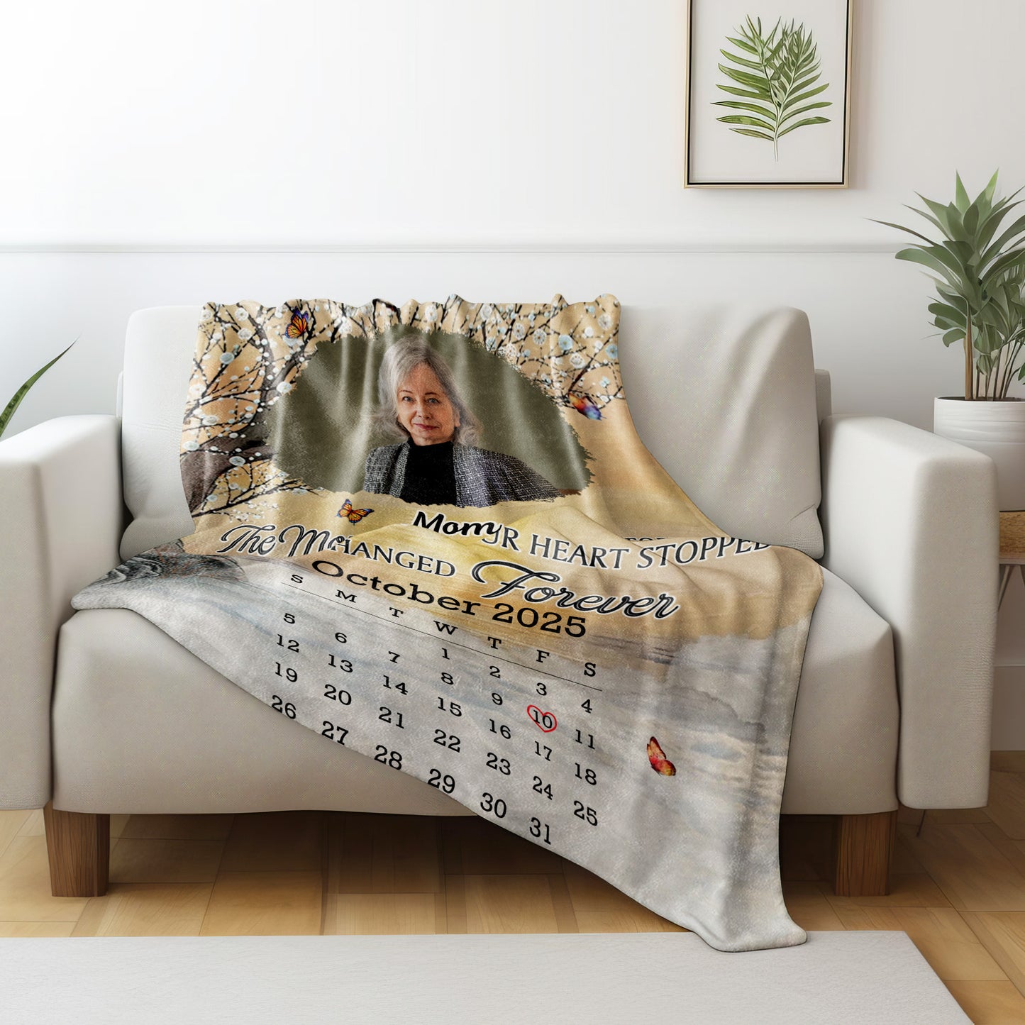 The Moment Your Heart Stopped, Butterflies And Calendar Design