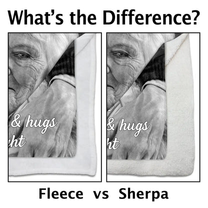 A Hug From Heaven, Elderly Couple Memorial Blanket