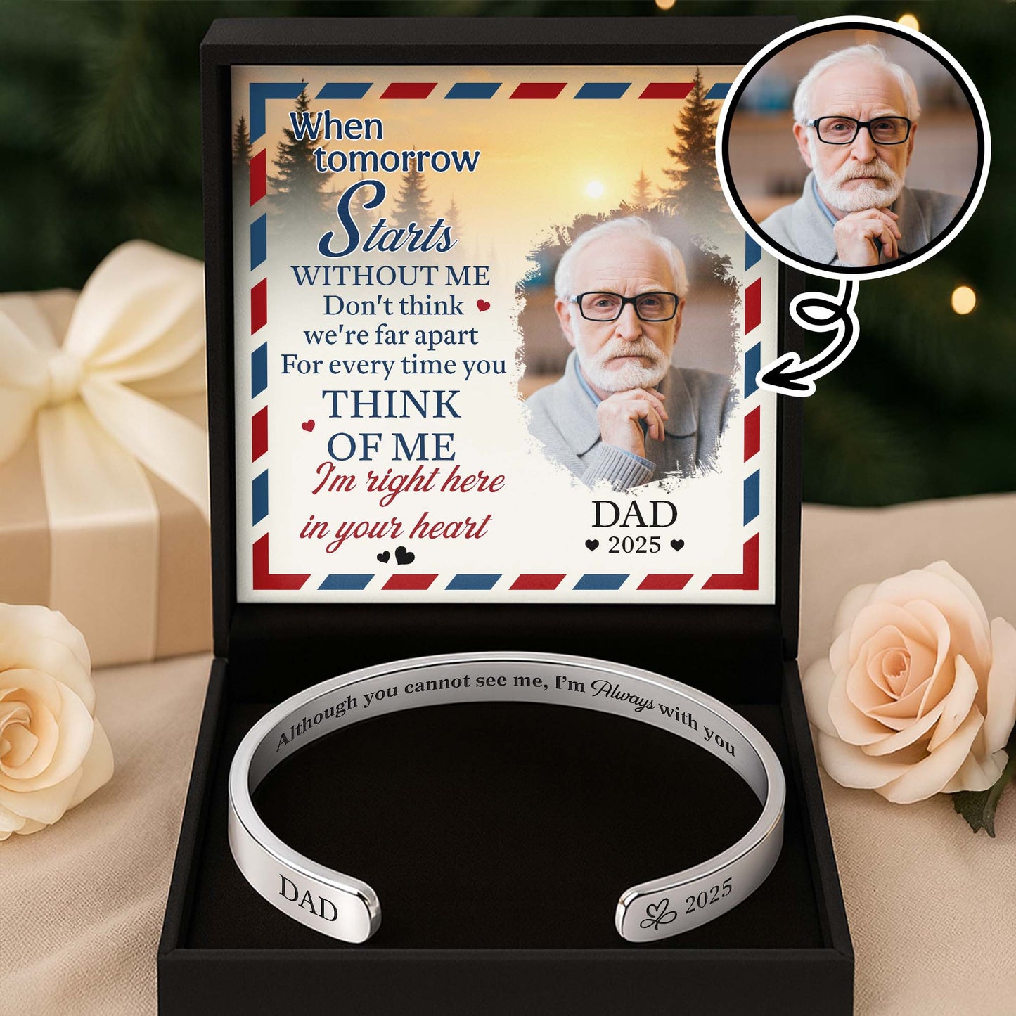 When Tomorrow Starts, Memorial Bracelet For Dad