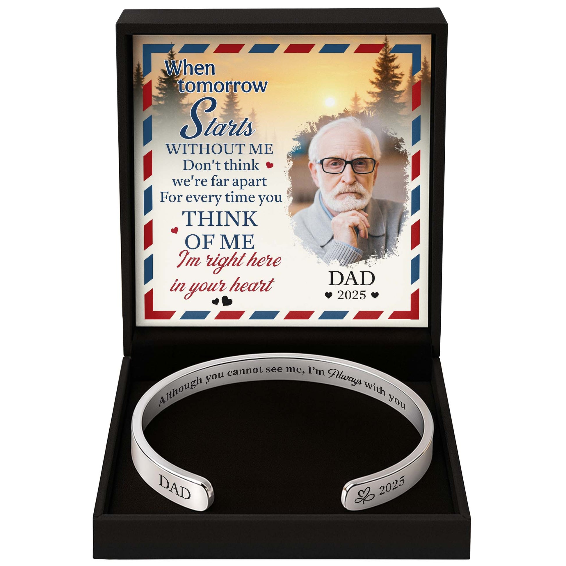 When Tomorrow Starts, Memorial Bracelet For Dad