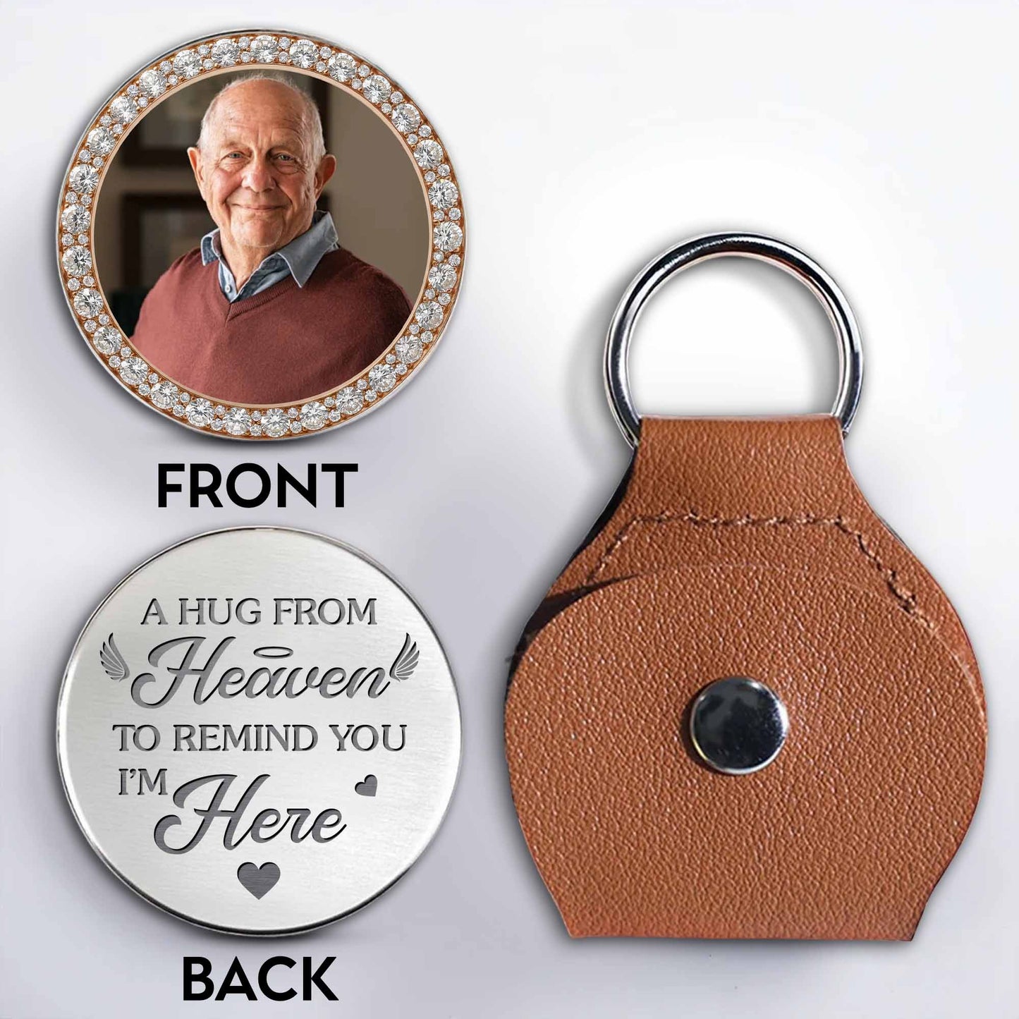 A Hug From Heaven To Remind You I'm Here, Wings and Heart