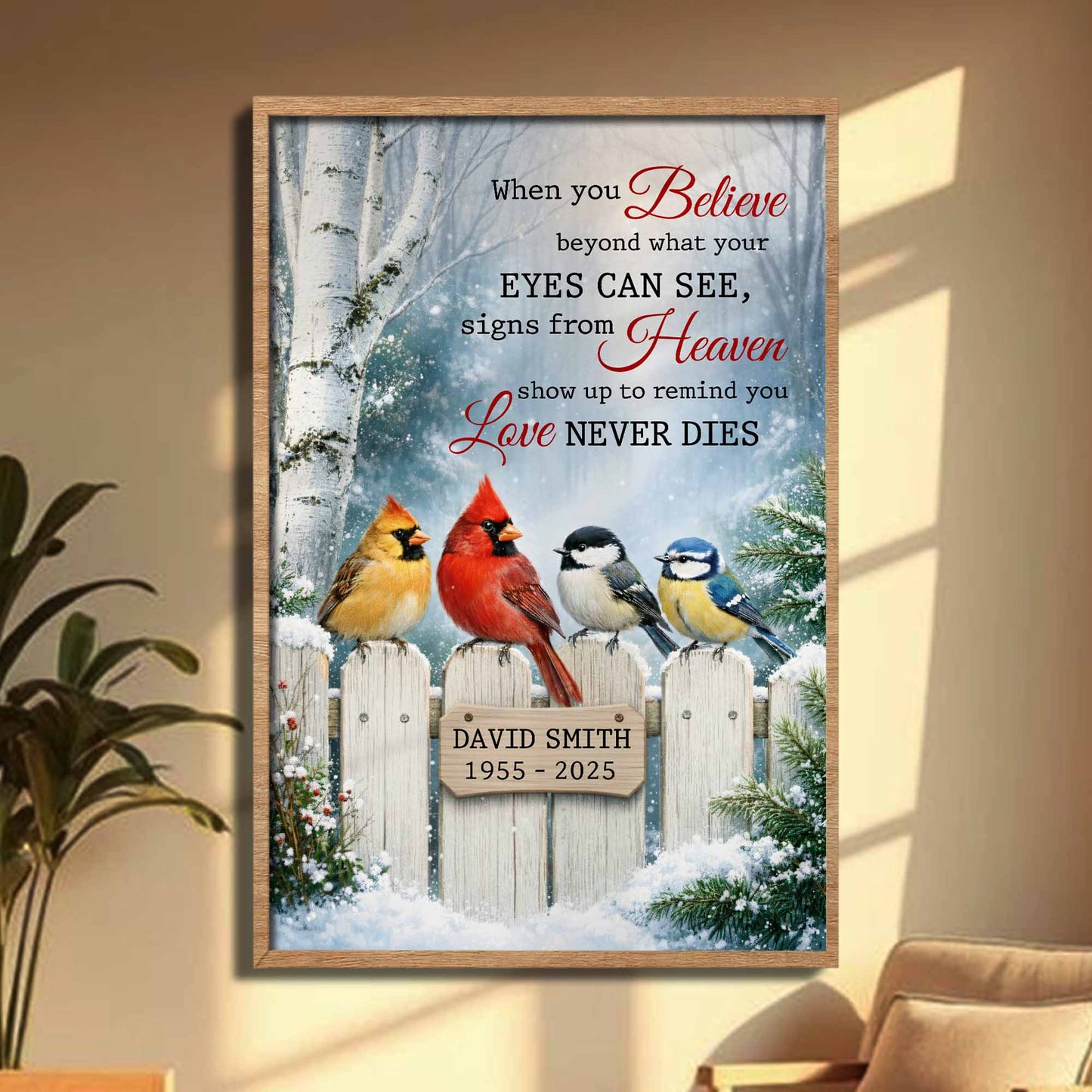 When You Believe, Signs From Heaven, Love Never Dies