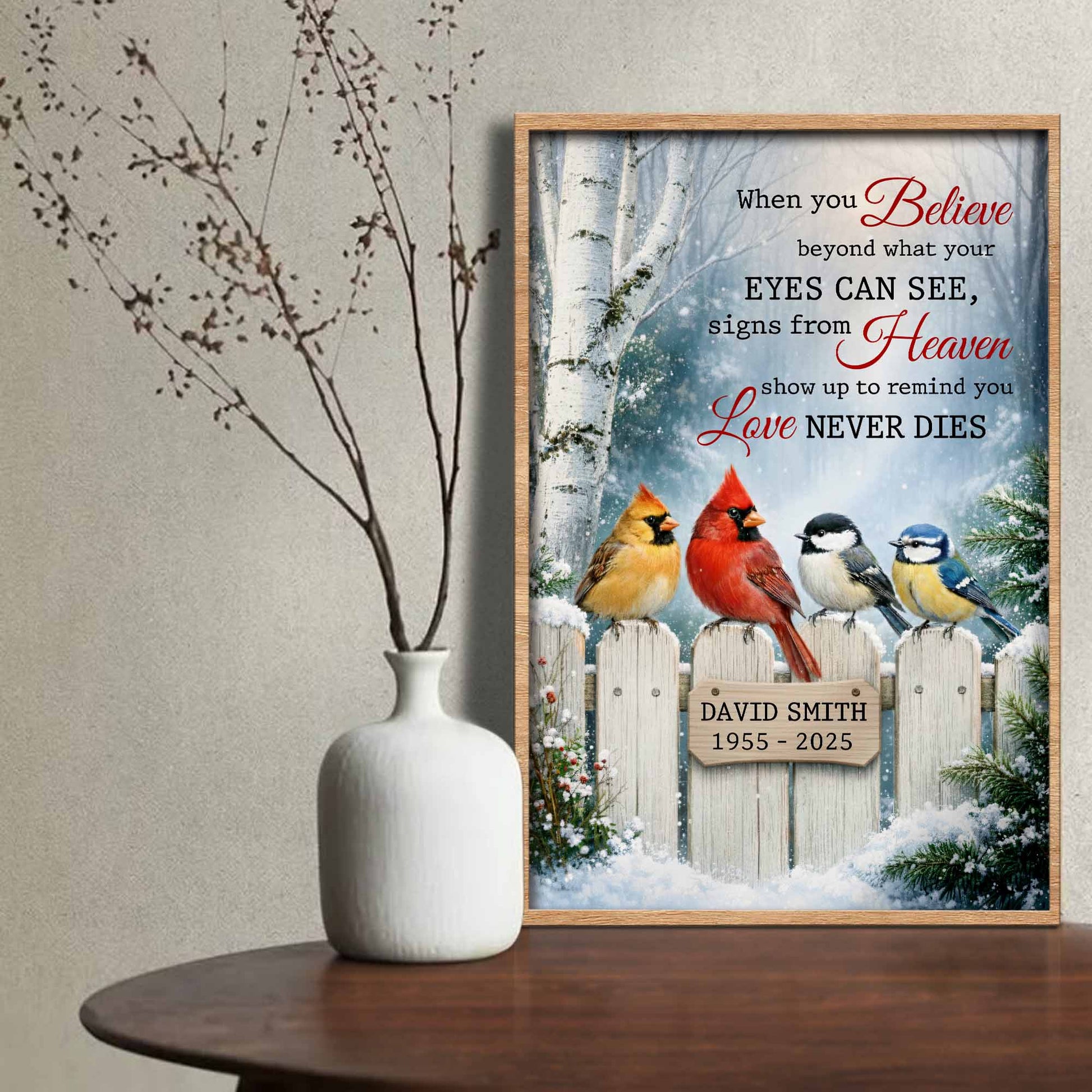 When You Believe, Signs From Heaven, Love Never Dies