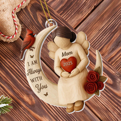 I Am Always With You, Angel Heart Roses Cardinal Bird