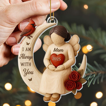 I Am Always With You, Angel Heart Roses Cardinal Bird