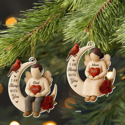 I Am Always With You, Angel Heart Roses Cardinal Bird