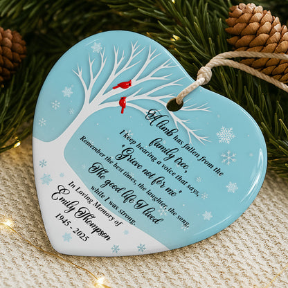 A Lamb Has Fallen From The Family Tree, Tree And Cardinal Birds