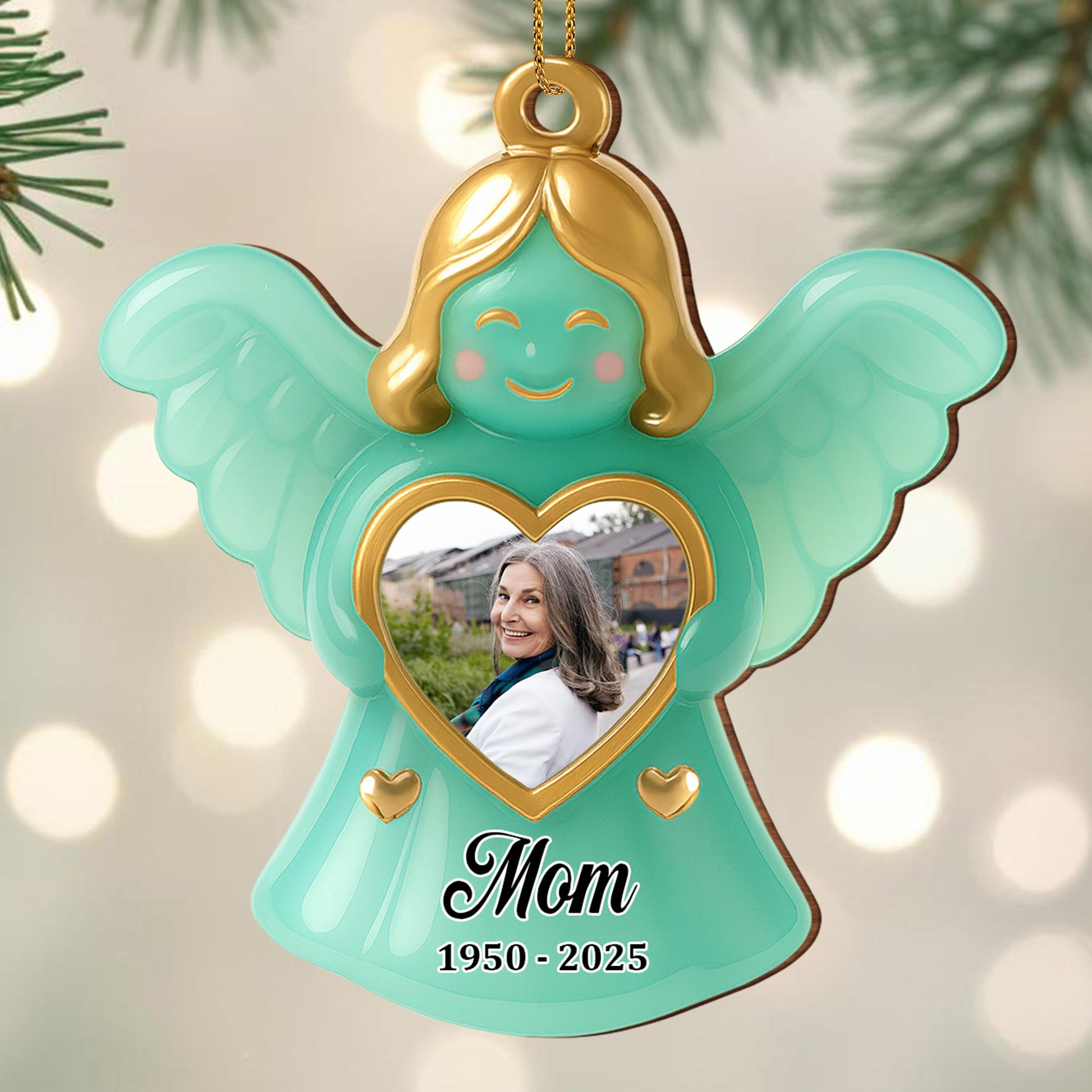 Celebrate A Beautiful Bond With A Heartfelt Angel Ornament