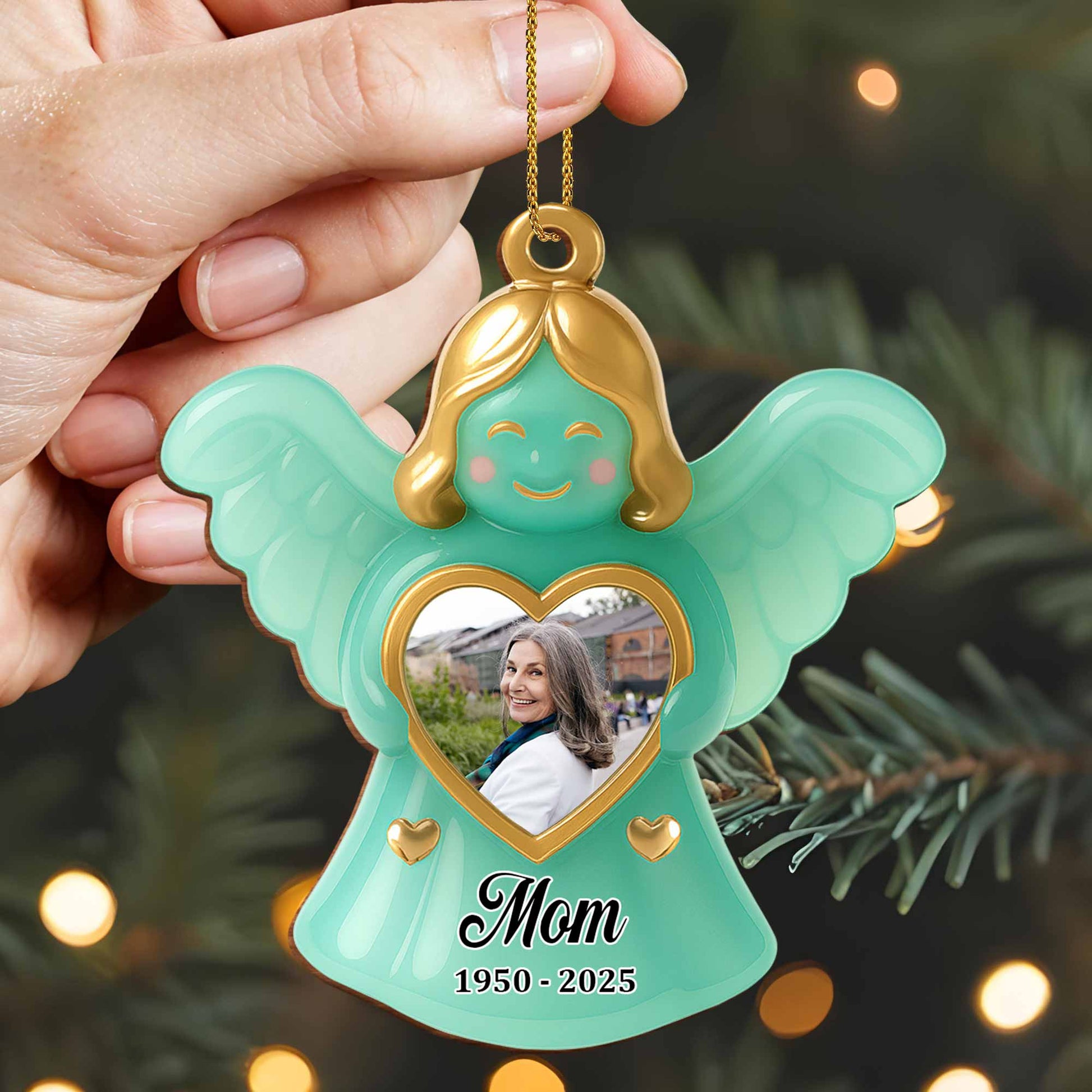 Celebrate A Beautiful Bond With A Heartfelt Angel Ornament