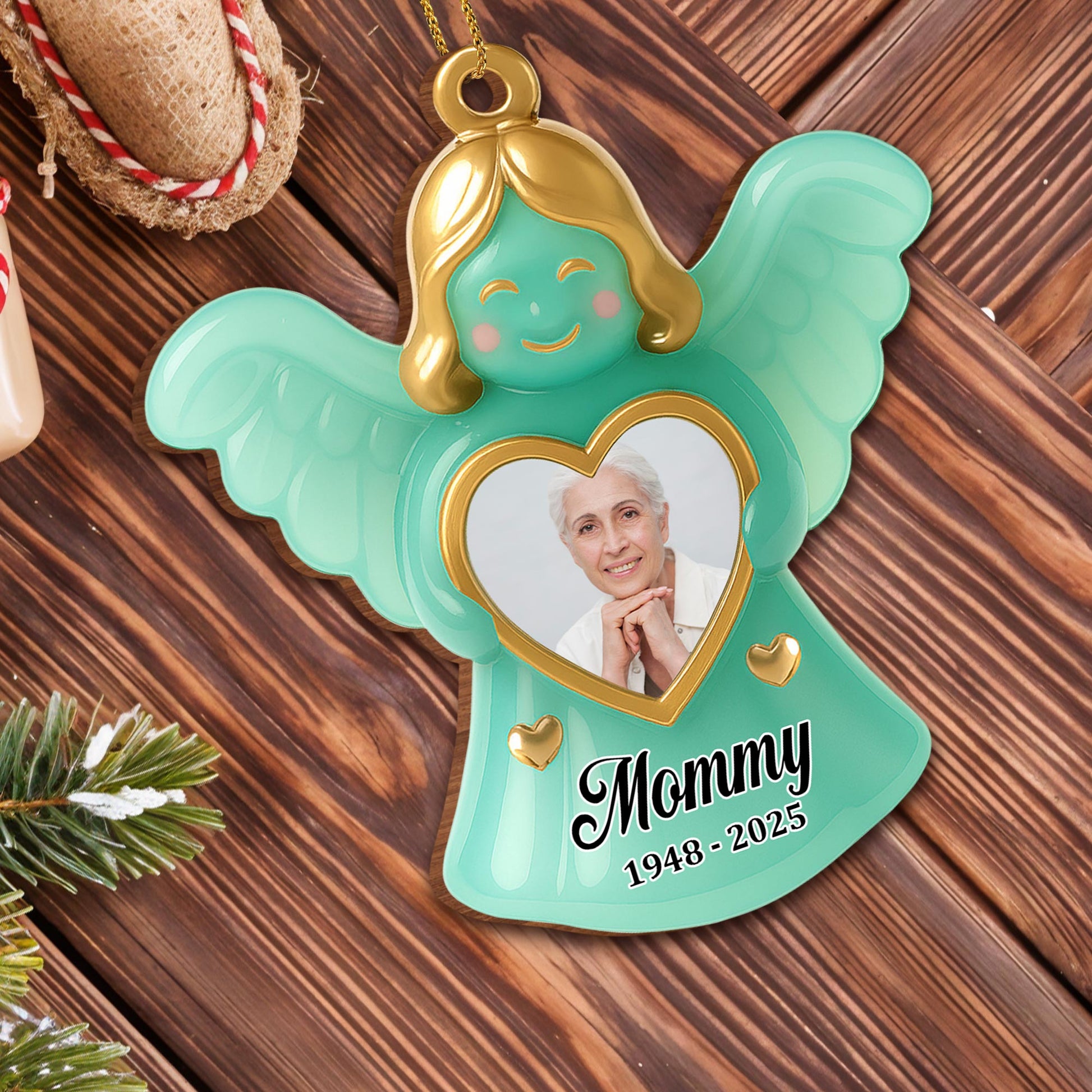Celebrate A Beautiful Bond With A Heartfelt Angel Ornament