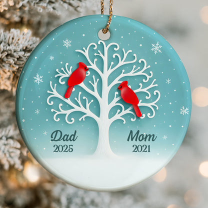 Celebrate The Spirit Of Family With Cardinals And Tree