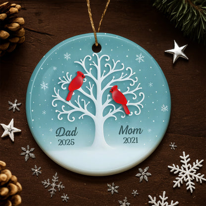 Celebrate The Spirit Of Family With Cardinals And Tree