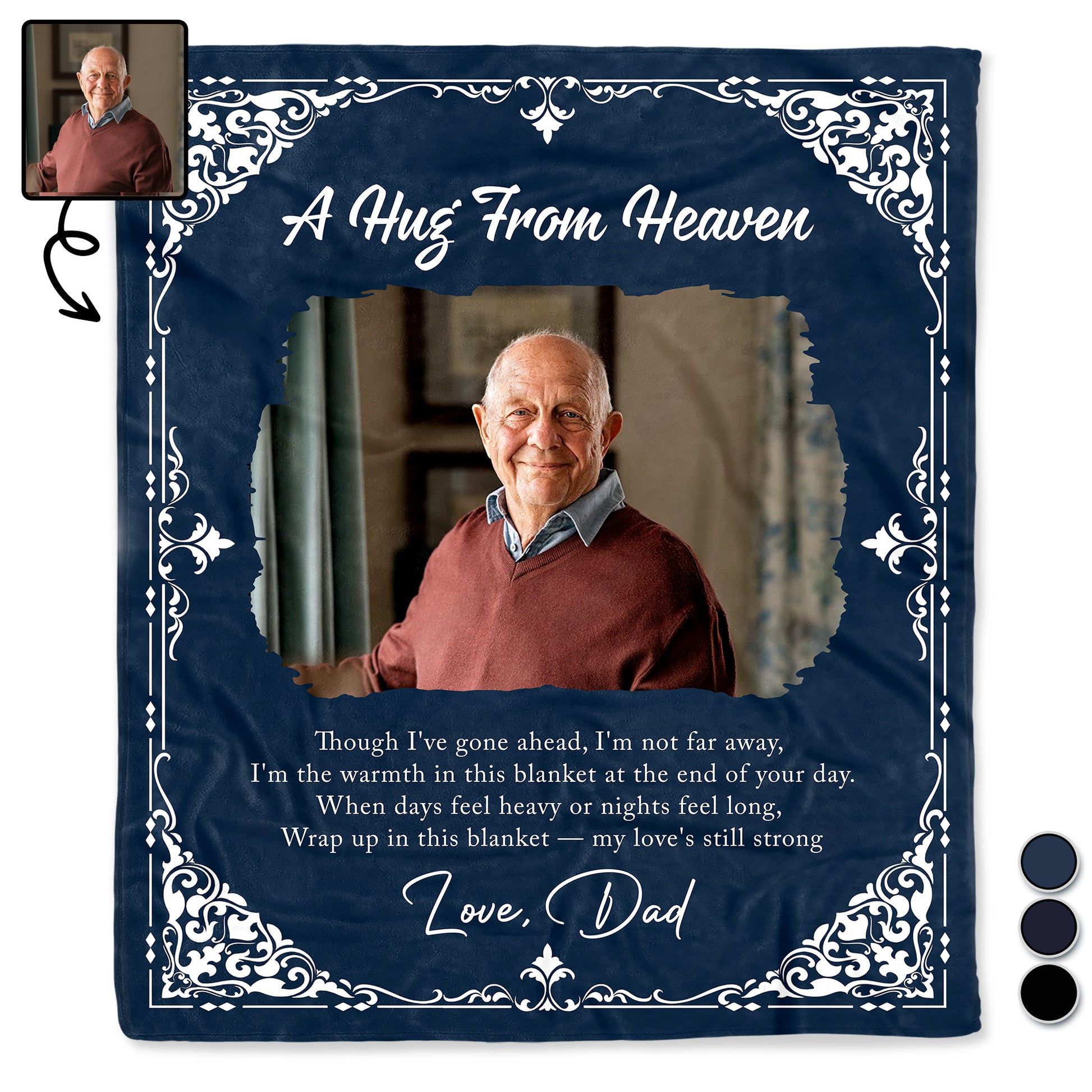 A Hug From Heaven, Ornamental Frame Design