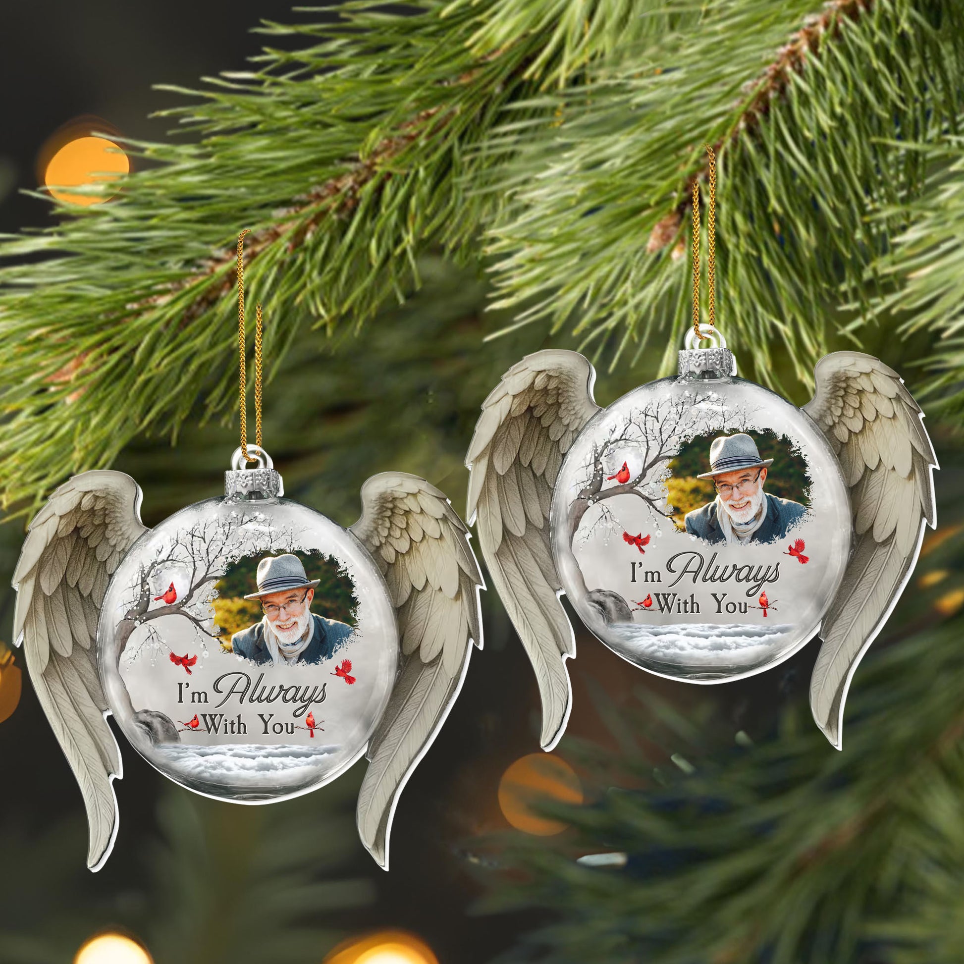 I'm Always With You, Angel Wings And Cardinals