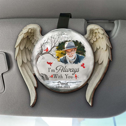 I'm Always With You Angel Design With Cardinal Bird