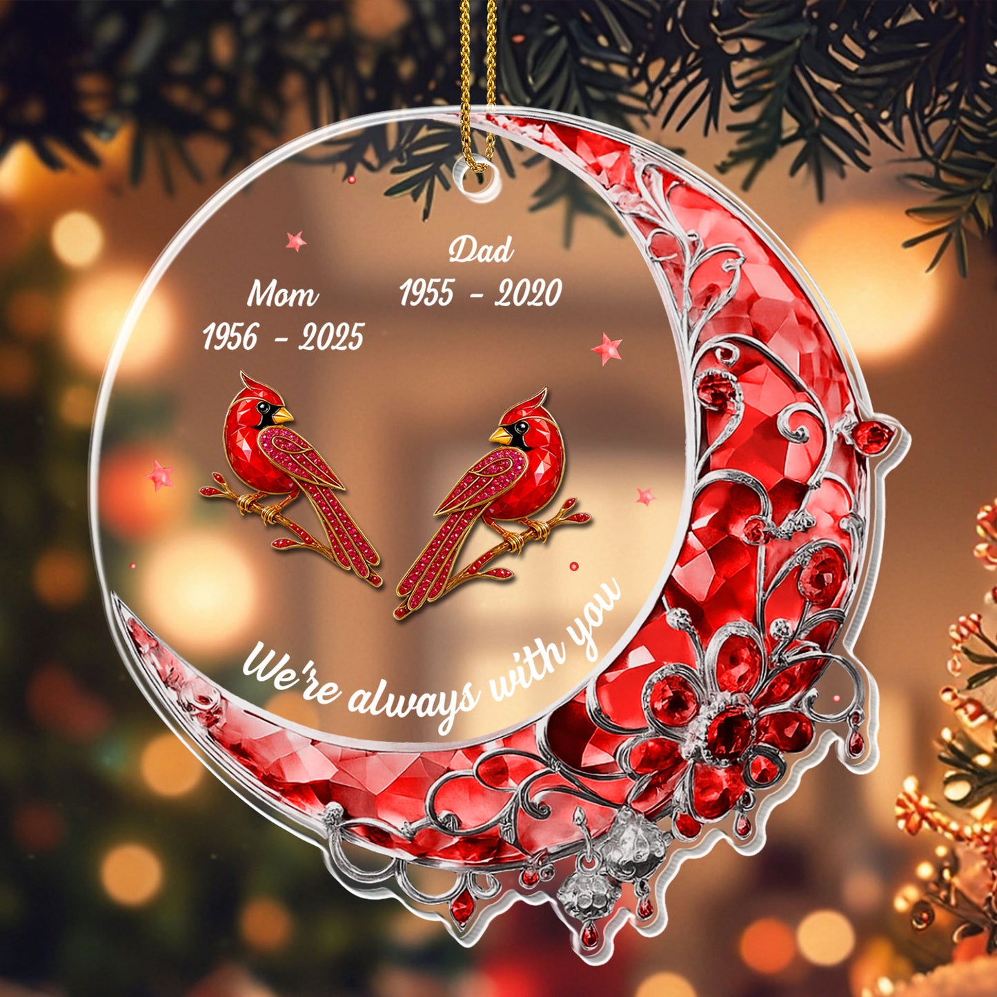 We're Always With You, Butterflies And Crescent Moon