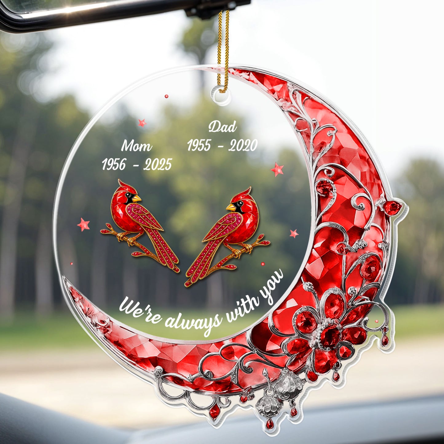 We're Always With You, Butterflies And Crescent Moon