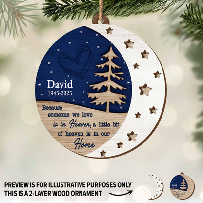 A Little Bit Of Heaven In Our Home, Christmas Tree And Stars