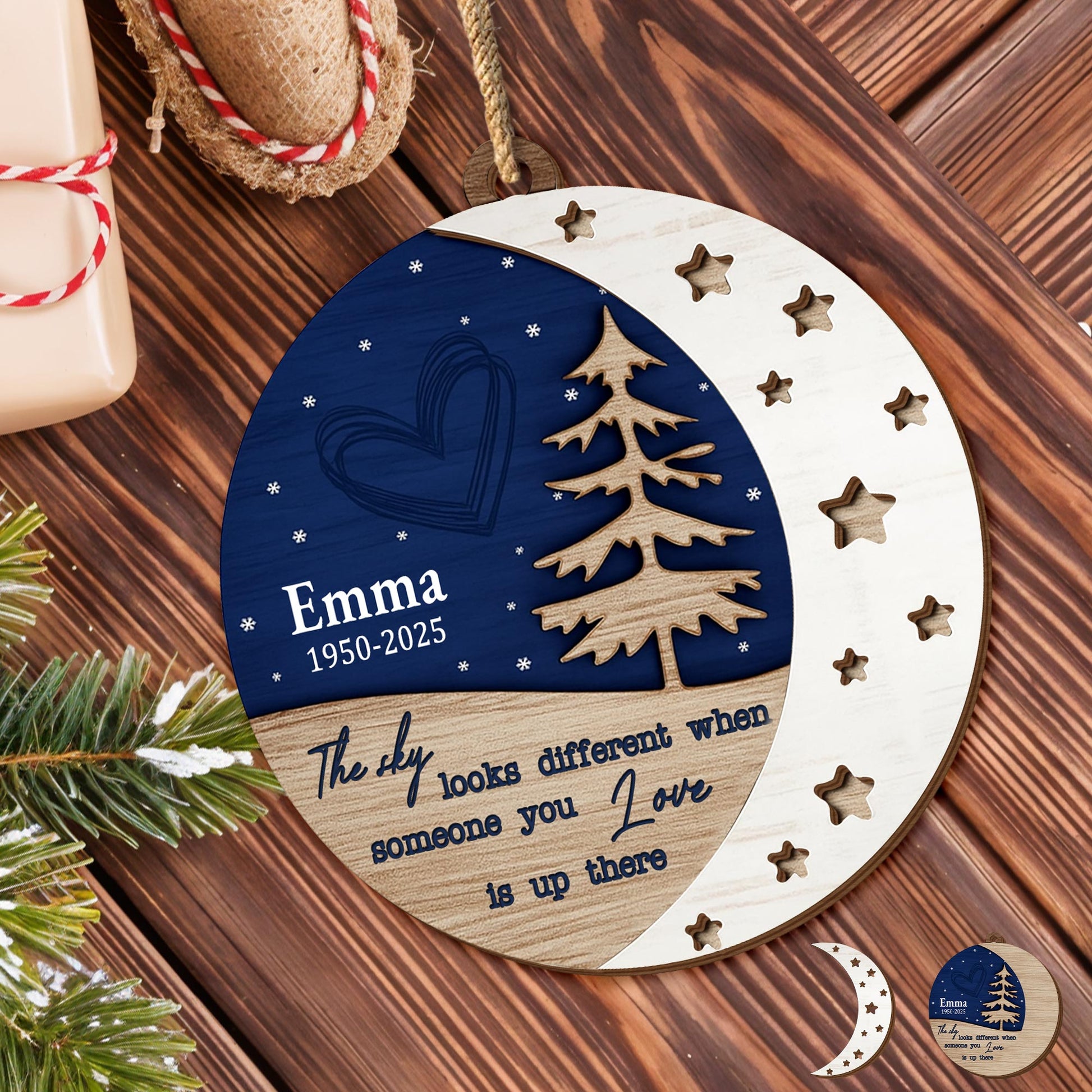 A Little Bit Of Heaven In Our Home, Christmas Tree And Stars