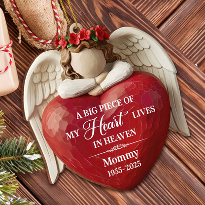 A Big Piece Of My Heart Lives In Heaven, Angel Heart Wings