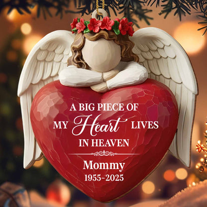 A Big Piece Of My Heart Lives In Heaven, Angel Heart Wings