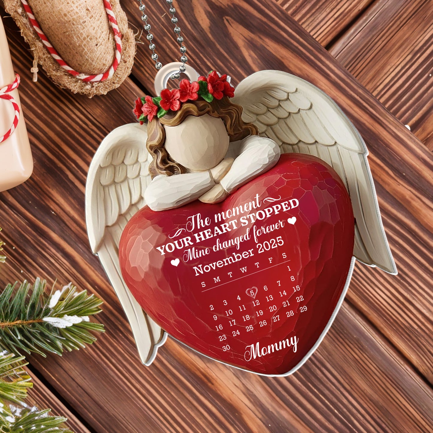 The Moment Your Heart Stopped, Angel Heart Design